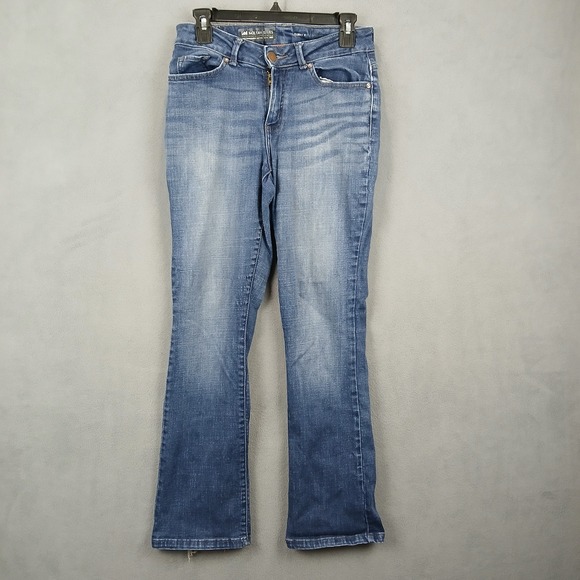 Lee Denim - Lee‎ Modern Series Bootcut Jeans Womens 29x28.5 Blue Denim Cotton Curvy Mid Rise